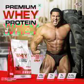 4 - Muscle Garage Premium Whey Protein, 4.4 lb Chocolate