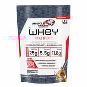 1 - Muscle Garage Whey Protein, 2 lb Coffee