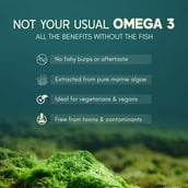 3 - Rasayanam Plant Based Omega 3,  60 capsules 