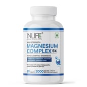 5 - INLIFE Magnesium Complex 5x 2000mg,  Unflavoured  60 tablet(s) 