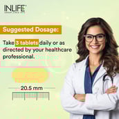 2 - INLIFE Glucosamine Chondroitin MSM with Collagen Hyaluronic Acid Calcium & Vitamin D3,  60 tablet(s) 