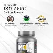 5 - MuscleBlaze Biozyme Iso-Zero,  2.2 lb  Low Carb Cookies & Cream