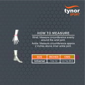4 - Tynor Tynofit Weight Cuff,  Black  500 g 