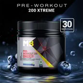 2 - MuscleBlaze PRE Workout 200 Xtreme,  0.44 lb  Berry Bolt
