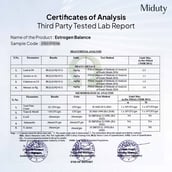 6 - Miduty Estrogen Balance,  60 capsules 