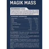 4 - Tara Nutraceuticals Magik Mass,  6.6 lb  Chocolate 