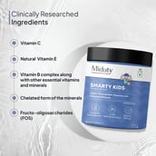 7 - Miduty Smarty Kids,  60 gummies  Unflavoured 