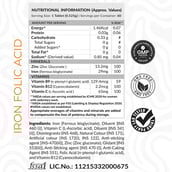 4 - AS-IT-IS Nutrition ATOM Iron & Folic Acid with Zinc Vitamin C & B12,  60 tablet(s) 