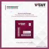 4 - V-Cut Performance+ Women Body Booster,  15 sachets/pack 