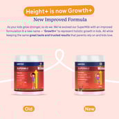 5 - Supermilk Gritzo Height+ for 13+ Yrs Boys Personalized Protein & Nutrition Drink Mix,  200 g  Double Chocolate