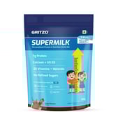 10 - Supermilk Gritzo Height+ for Boy/Girl 2-6 Yrs Personalized Protein & Nutrition Drink Mix,  800 g  Double Chocolate