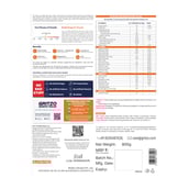 10 - Supermilk Gritzo Height+ for Boy 7-12 Yrs Personalized Protein & Nutrition Drink Mix, 800 g Double Chocolate