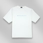 3 - MuscleBlaze Z Verse Oversized Solid T-Shirt, Small White