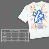 MuscleBlaze Z Verse Oversized Solid T-Shirt, Large White