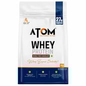 1 - AS-IT-IS Nutrition ATOM Whey Protein with Enzymes,  2.2 lb  Double Rich Chocolate 