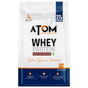 1 - AS-IT-IS Nutrition ATOM Whey Protein with Enzymes,  4.4 lb  Double Rich Chocolate 