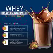 7 - AS-IT-IS Nutrition ATOM Whey Protein with Enzymes,  2.2 lb  Choco Hazel Fusion 