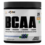 1 - AS-IT-IS Nutrition ATOM BCAA,  0.55 lb  25 Servings  Blueberry Classic 