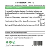 4 - BIOSAP Fortified Triphala,  60 veggie capsule(s) 