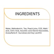 3 - BIOSAP Peach Tea,  Natural  15 sachets/pack 