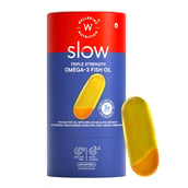 1 - Wellbeing Nutrition Slow Triple Strength Omage-3 Fish Oil,  60 softgels 
