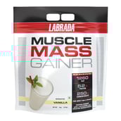 1 - Labrada Muscle Mass Gainer,  11 lb  Vanilla 