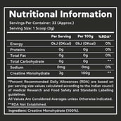 3 - Musclemend 100% Creatine Monohydrate, Unflavoured 0.22 lb
