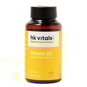 2 - HealthKart HK Vitals Vitamin D3,  90 capsules  Unflavoured 