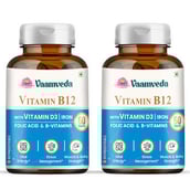 1 - Vaamveda Vitamin B12,  60 tablet(s)  Methylcobalamin Methyl Supplements (Pack of 2) 