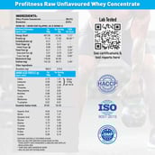 2 - Pro.Fitness Raw Whey Concentrate,  1.99 lb  Unflavoured 