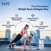 4 - INLIFE Pure Himalayan Shilajit Resin,  60 softgels 