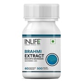 3 - INLIFE Brahmi Extract,  60 capsules 
