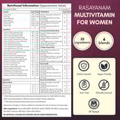 9 - Rasayanam Multivitamin for Women,  60 tablet(s)  Unflavoured 