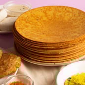 6 - Prolicious Khakhra,  Methi (Pack of 4)  170 g 