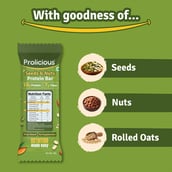 5 - Prolicious Protein Bar,  1 bar(s)  Seeds & Nuts 