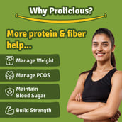 4 - Prolicious Protein Bars Combo,  8 bar(s)  Choco Seeds + Seeds & Nuts 