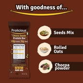 5 - Prolicious Protein Bars Combo,  6 bar(s)  Choco Seeds + Seeds & Nuts 