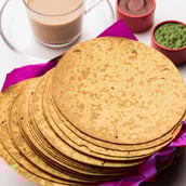 5 - Prolicious High Protein & High Fiber Khakhra Combo, Methi, Garlic Bread, Jeera, Chorafali (Pack of 4) 170 g