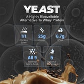 3 - Nutrabay Yeast Protein,  2.2 lb  Cold Coffee 