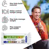 5 - Voll Sante Voll Pro High Protein & Fiber Bar,  6 bar(s)  Caramel (26g Protein) 