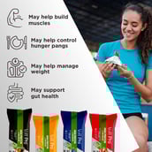 5 - Voll Sante Voll Pro High Protein & Fiber Bar,  8 bar(s)  Assorted (12g Protein) 