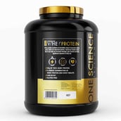 10 - One Science 100% Premium Whey Protein, 5 lb Neapolitan Ice Cream - with Free 150g Creatine