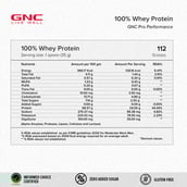4 - GNC Pro Performance 100% Whey Protein,  8.81 lb  Chocolate Supreme 