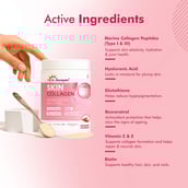 2 - Dr. Morepen Marine Skin Collagen, 250 g Pineapple (Pack of 2)