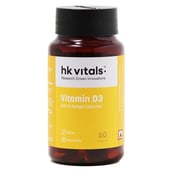 1 - HealthKart Vitamin D3 (2000 IU) OP, 60 softgels Unflavoured