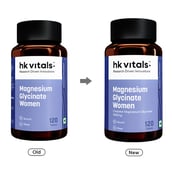 2 - HealthKart HK Vitals Magnesium Glycinate, Unflavoured - Women 120 tablet(s)