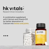3 - HealthKart HK Vitals Calcium,  60 tablet(s)  Unflavoured