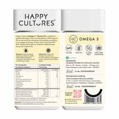 12 - Happy Cultures 5X Omega 3 Fish Oil 2600mg Lemon, 60 softgels