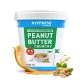 1 - Myfitness by brnd.me Natural Peanut Butter,  510 g  Crunchy 