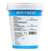 6 - Myfitness by brnd.me Natural Peanut Butter,  510 g  Crunchy 